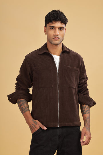 Coffee Brown Shacket