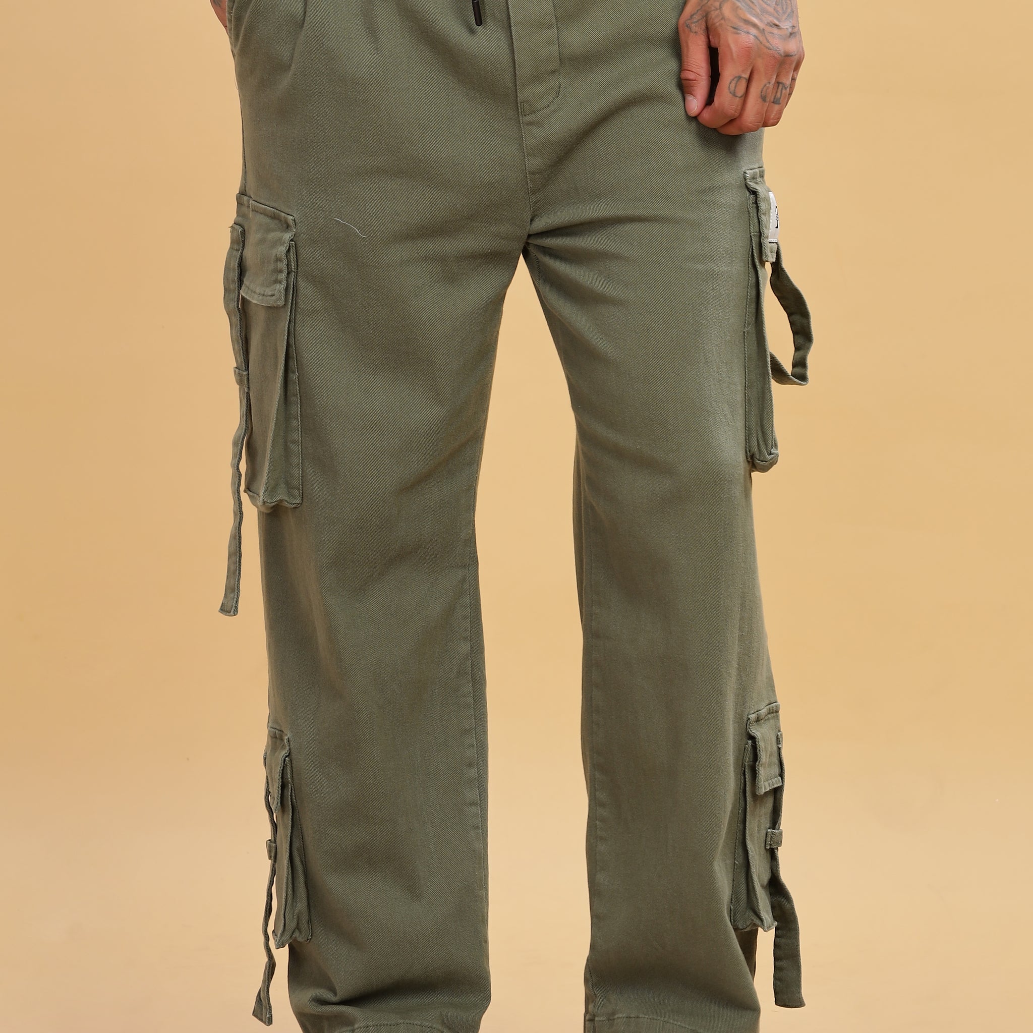 Green 7 Pocket Cargo