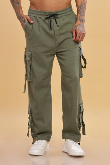 Green 7 Pocket Cargo