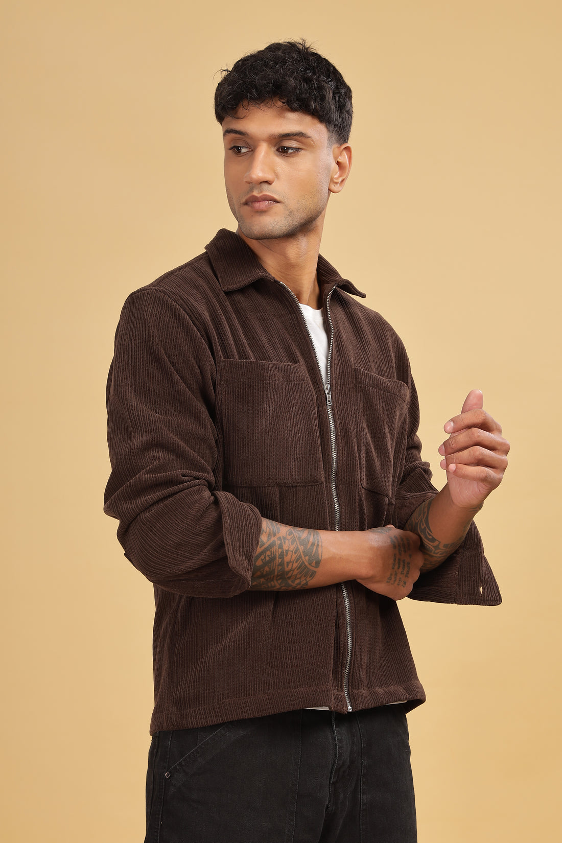 Coffee Brown Shacket