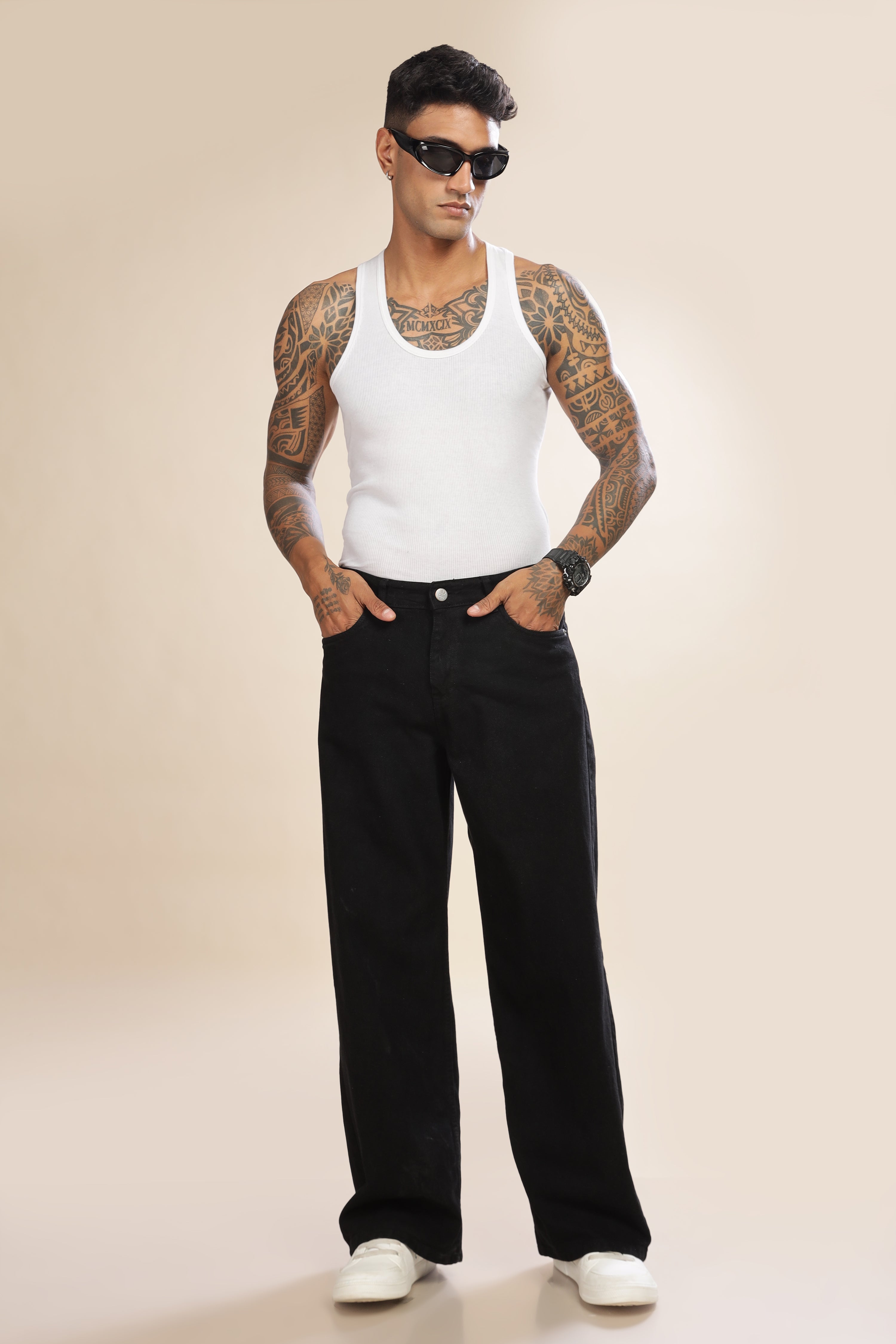 Z Black Wide Leg Jeans