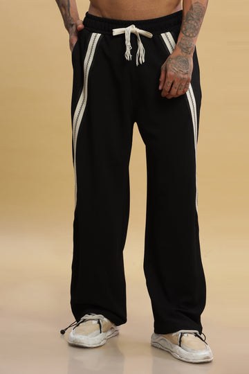 Baggy Black Track Pant