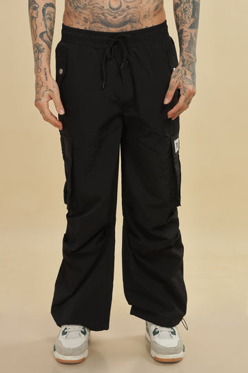 Black Parachute Pant