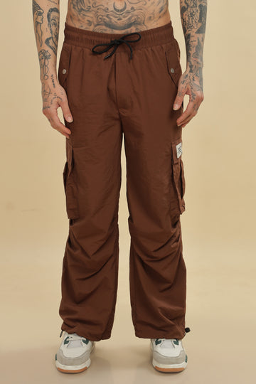 Rust Parachute Pant