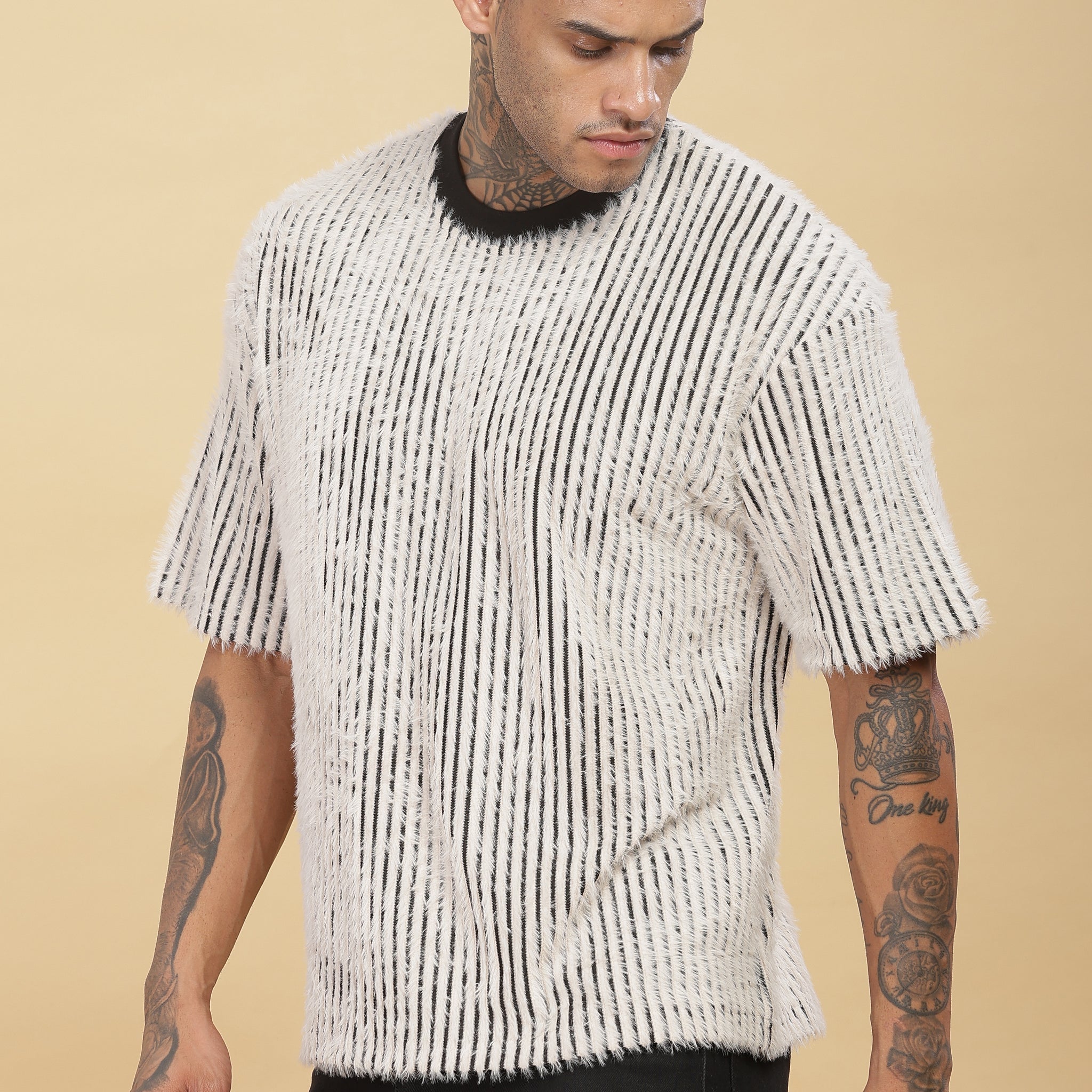 Off-White Furr Striped T-shirt